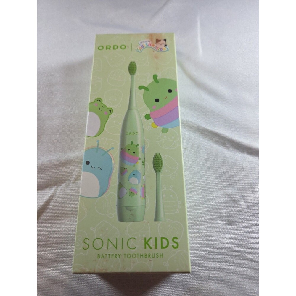 ORDO Sonic Kids Battery Toothbrush Original Squishmallows Jazwares Brand New